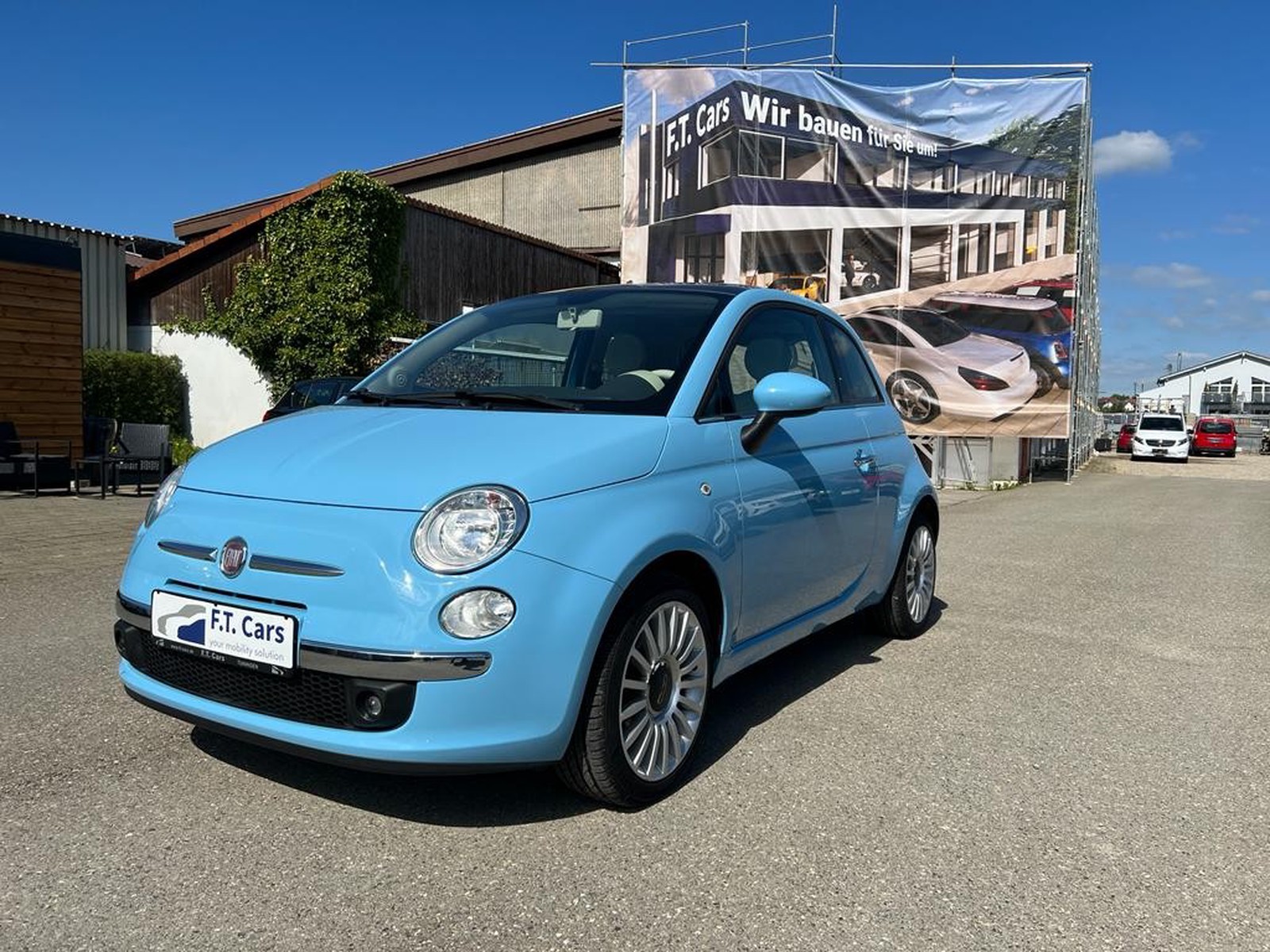 Fiat 500 1.2 Lounge gebraucht kaufen in VS-Villingen Preis 5500 eur - Int.Nr.: 408 VERKAUFT