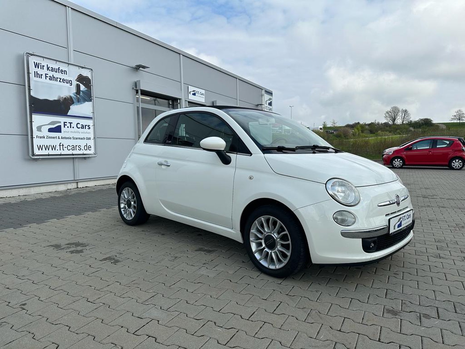Fiat 500 C 1.2 Dualogic Lounge Leder/Klima/PDC