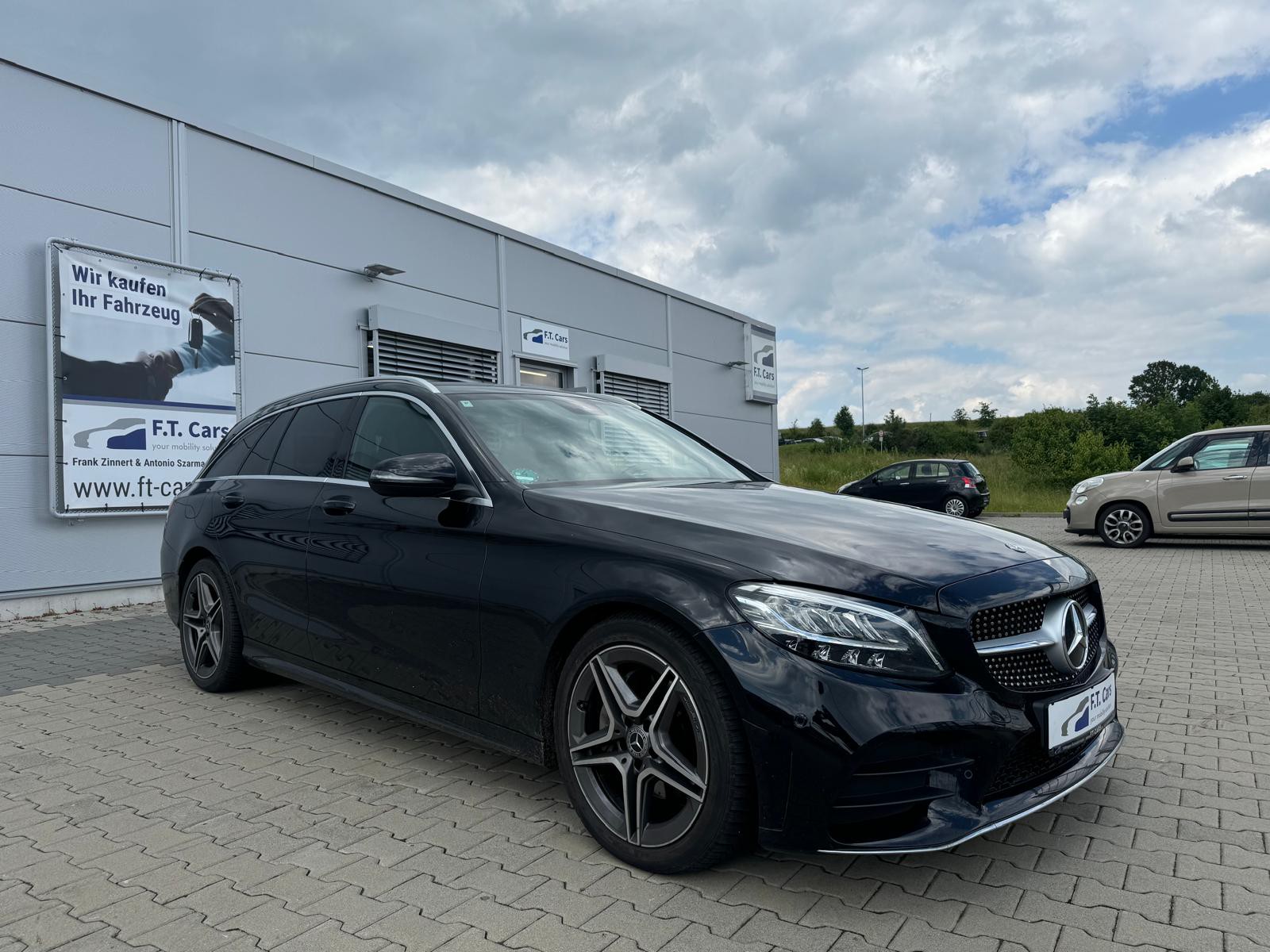 Mercedes-Benz C 200 T d Automatik AMG/AHK/Navi/Lei - Hagel.