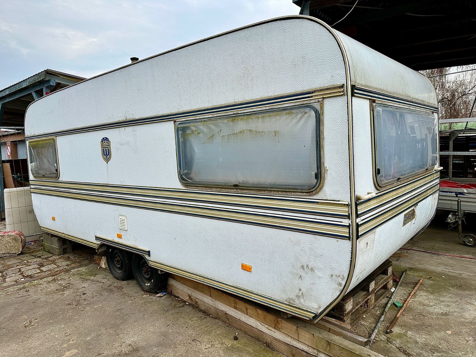 Weippert 530 L * Wohnwagen * Wohnanhänger * Bett
