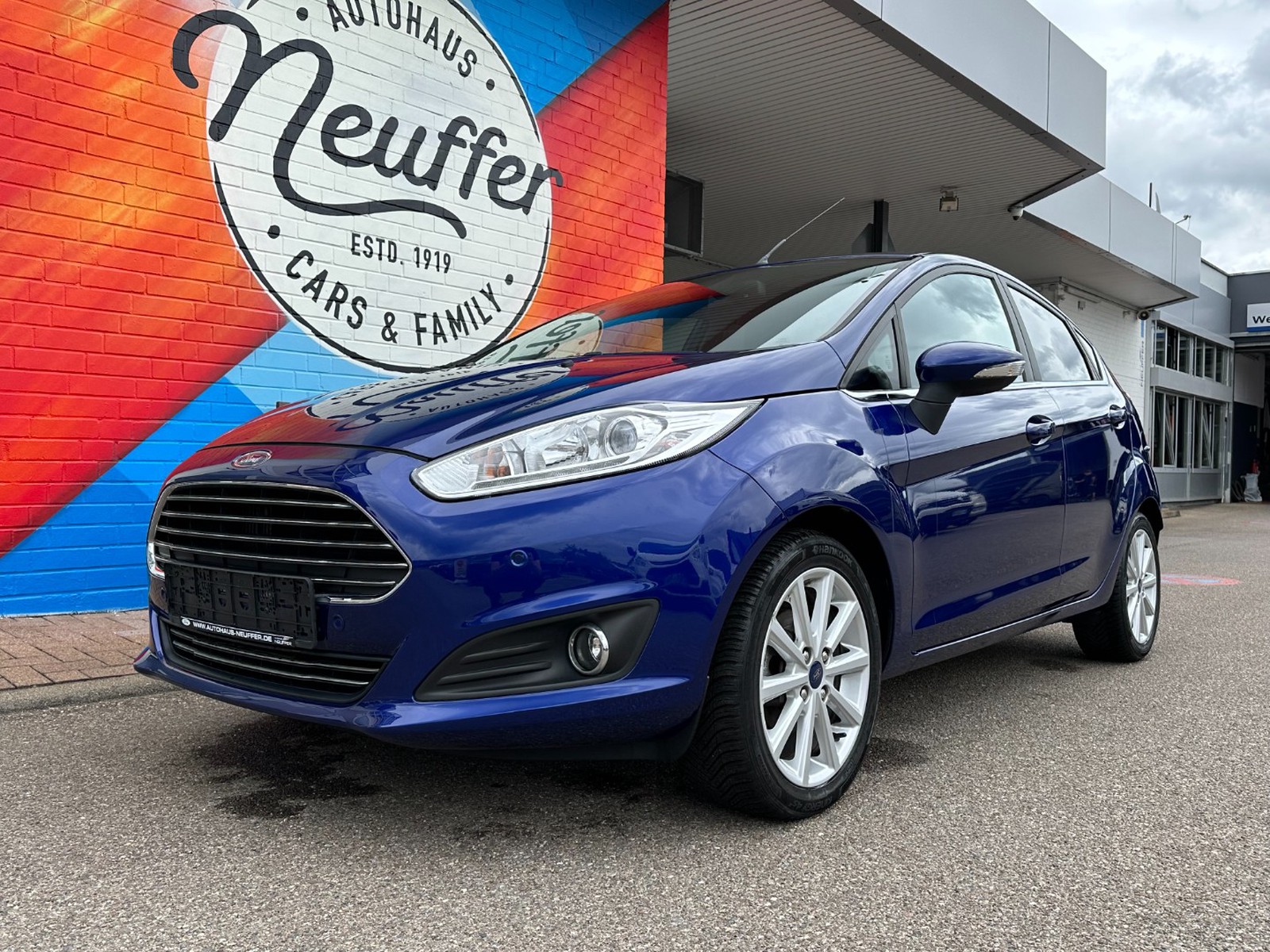 Ford Fiesta Titanium/Klimaautomatik/Parkpilot v+h