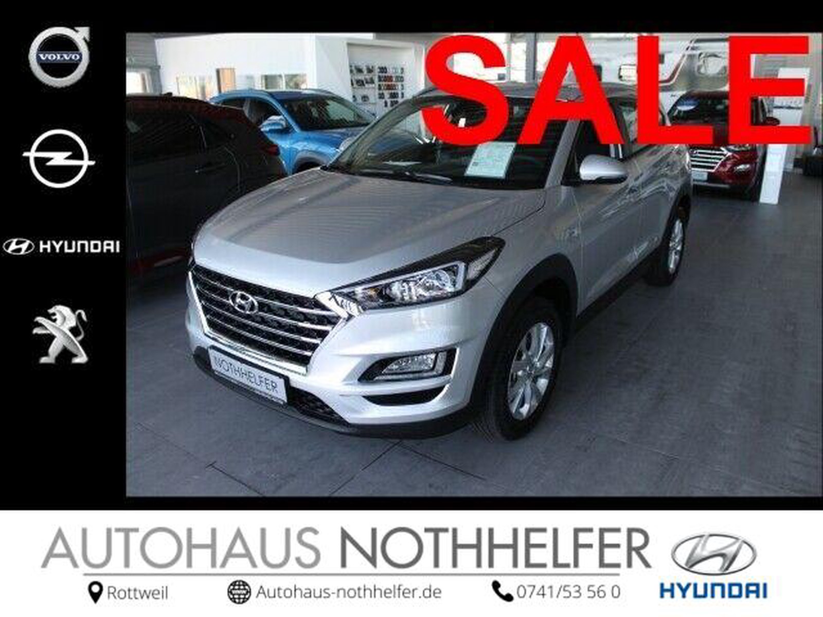 Hyundai TUCSON Trend 1.6 GDI M/T 2WD Navigationspaket Sicherheitspaket Navi Soundsystem Rückfahrka
