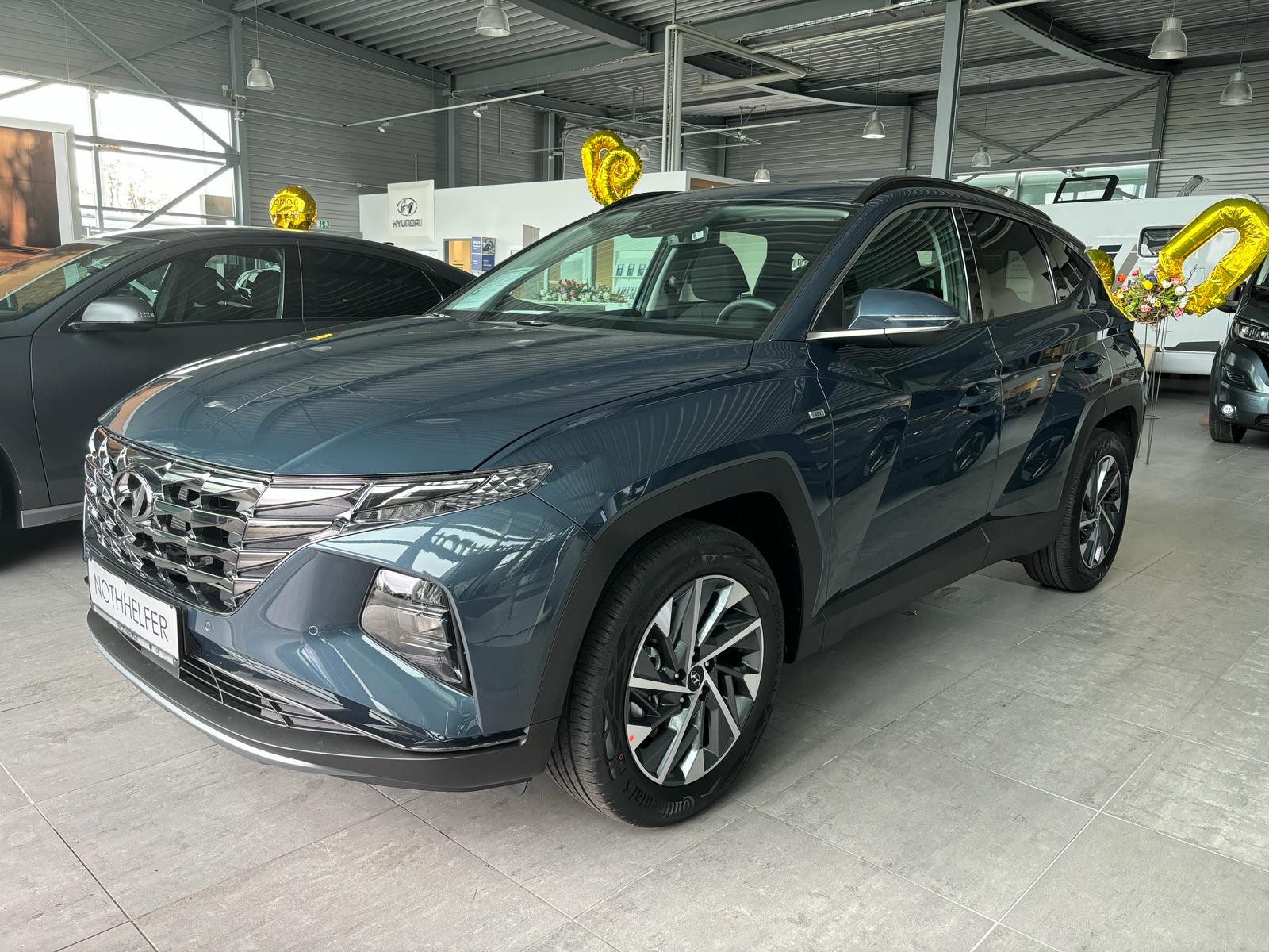 Hyundai TUCSON 1.6 GDi Turbo 150 PS 48V 7-DCT Trend el. Heckklappe Mild-Hybrid 2WD