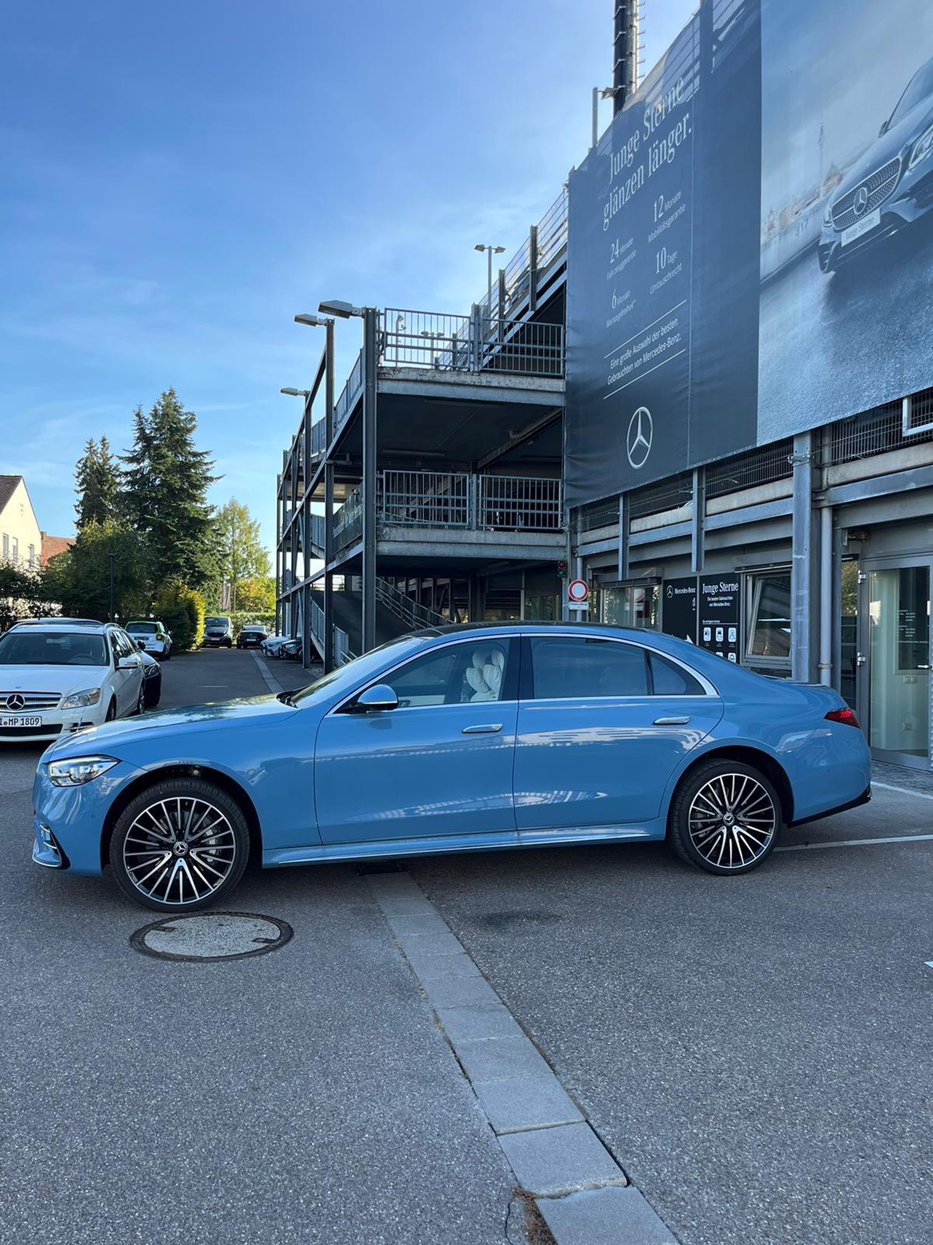 Mercedes-Benz S 580 4MATIC Long в München Германия на экспорт Цена 159222  eur Int.Nr.: Used_S580 vintageBlue