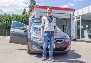 Glückliche Kunden