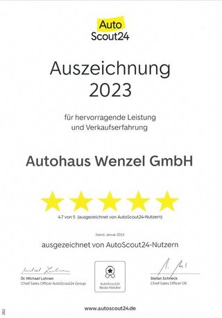 Auszeichnungen | Autohaus Wenzel