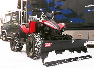 TGB Target 550 IRS Winterdienst-Fahrzeug mit WARN-Schneeschild und Seilwinde, Batterie-Erhaltungsladegerät für Wintereinsatz und LOF Zulassung serienmäßig