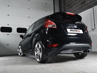 NPA7MI Fiesta ST MK7 Milltek Auspuffanlage ab Kat mit EWG 