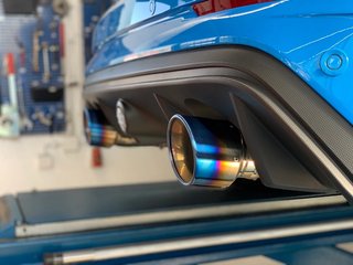 NPRS3EX Focus RS MK 3 EGO-X Auspuffanlage mit el. Klappensteuerung 