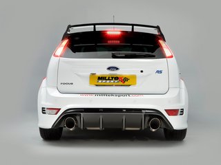 NPRS2O Focus RS MK 2 Milltek Auspuffanlage ohne TÜV