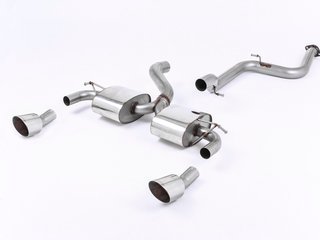 NPRS2O Focus RS MK 2 Milltek Auspuffanlage ohne TÜV