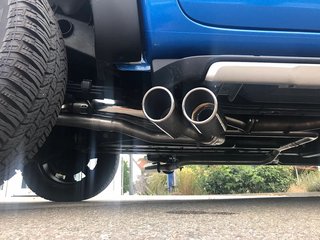 NPRASP Ford Ranger Side Pipes Auspuffanlage 