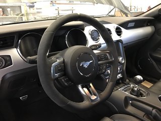 NPML2 Lenkrad GT 350 Alcantara Naht/Mittelstrich grau 