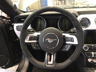 NPML2 Lenkrad GT 350 Alcantara Naht/Mittelstrich grau 