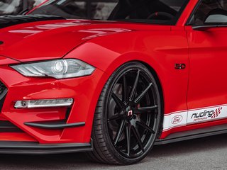 NPM18V3 Ford Mustang 2018 KW Gewindefahrwerk Variante 3