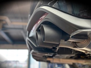 NPM18GR Ford Mustang ab 2018 - GRAIL Xtreme Sportauspuffanalge ab Kat mit elektronischer Klappensteuerung für Mustang FL 5.0l V8 mit ABE
