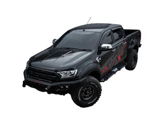 NPRR19TRB Ford Ranger Raptor 2019-2022 - Hamer 4x4 Shadow offroad Trittbretter