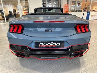 NPM24ASG Ford Mustang ab 2024 - Originale Anbauteile Schwarz Hochglanz lackiert