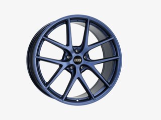 Indigo Blau seidenmatt