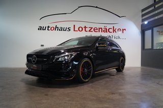 Mercedes-Benz CLA 45 AMG Shooting Brake Yellow Performance-Abgasanlage Harman Used vehicle for sale | First registration 02/2018 | Price 54.900 €