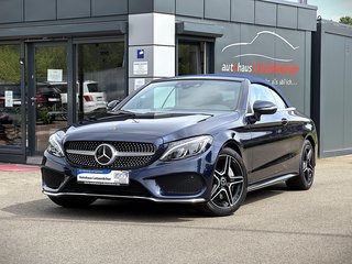 Mercedes-Benz C 250 Cabrio AMG Cavansitblau AHK Distr+ Gebrauchtwagen Kaufen | EZ 05/2017 | Preis 29.990 €