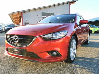 Mazda 6 Kombi 2.5 Sports-Line BI-XEN|KEYLESS|NAVI|SHZ Gebrauchtwagen Kaufen | EZ 07/2014 | Preis 16.990 €