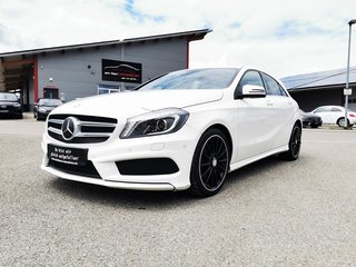 Mercedes-Benz A 180 BlueEfficiency AMG|BI-XEN|TEMP|NAV|SHZ|PDC Used vehicle for sale | First registration 08/2014 | Price 16.990 €