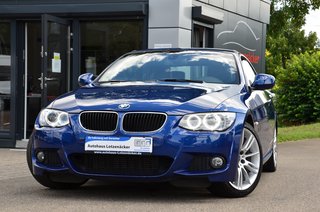 BMW 320d DPF Cabrio M Sport Edition TÜV + Service NEU bei VK | Le Mans blau Gebrauchtwagen Kaufen | EZ 01/2013 | Preis 16.890 €