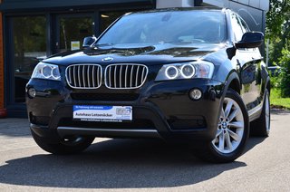 BMW X3 xDrive30d Autom | Headup | schw. AHK | M-Sport innen Used vehicle for sale | First registration 04/2012 | Price 15.990 €
