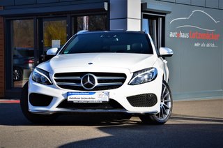 Mercedes-Benz C 400 4Matic T HUP ILS ACC Sitzkühl Burm Standheizung Gebrauchtwagen Kaufen | EZ 02/2015 | Preis 29.990 €