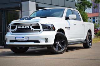 Dodge RAM 1500 CrewCab Sport LPG Navi+R Boxen MWST Gebrauchtwagen Kaufen | EZ 08/2018 | Preis 39.990 €
