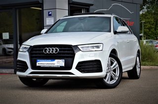 Audi Q3 1,4 sport S-Line | Pano | 1.Hd | S-Tron | AHK Used vehicle for sale | First registration 11/2017 | Price 27.890 €