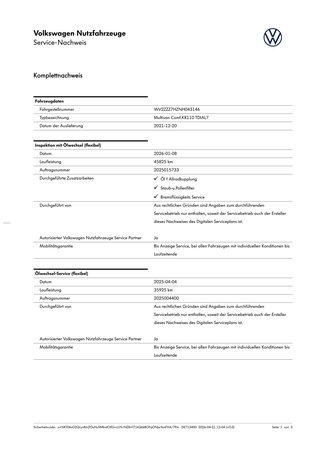 Volkswagen T6.1 Transporter Multivan  Generation Six 4MOTION AHK Standheiz. Cam - foto 35