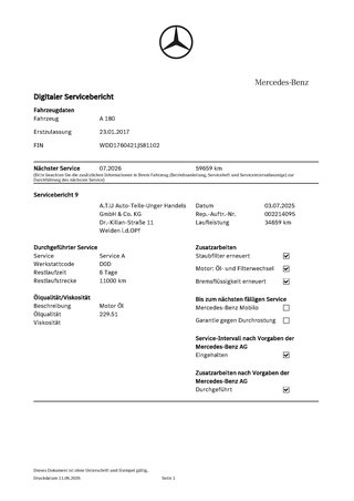 Mercedes-Benz A 180 BlueEfficiency*Schiebedach*Navigationssystem*Sitzheizung - foto 23