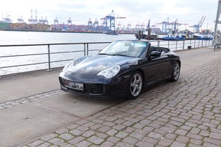 Porsche 996 Carrera 4S Cabriolet Deutsches Fahrzeug Nachlackierungsfrei - foto 24