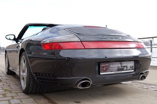Porsche 996 Carrera 4S Cabriolet Deutsches Fahrzeug Nachlackierungsfrei - foto 47