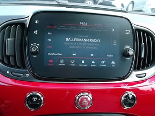 Fiat 500 DolceVita 1.0 Hybrid GSE DAB Glasdach Tempomat Teilleder - bilder 7