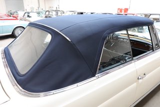 1970 Mercedes-Benz 280 SE weiß (050), blaues Verdeck, blaues Leder - photo 51
