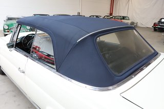 1970 Mercedes-Benz 280 SE weiß (050), blaues Verdeck, blaues Leder - photo 54