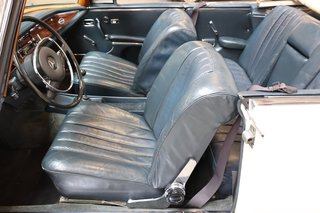 1970 Mercedes-Benz 280 SE weiß (050), blaues Verdeck, blaues Leder - photo 23