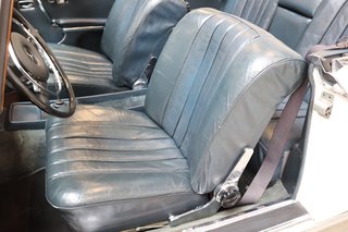 1970 Mercedes-Benz 280 SE weiß (050), blaues Verdeck, blaues Leder - photo 27