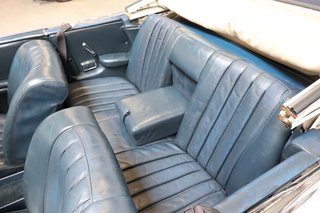 1970 Mercedes-Benz 280 SE weiß (050), blaues Verdeck, blaues Leder - photo 29