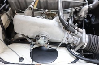 1970 Mercedes-Benz 280 SE weiß (050), blaues Verdeck, blaues Leder - photo 69