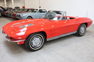 1963 Chevrolet C2 Corvette Cabriolet - foto 17