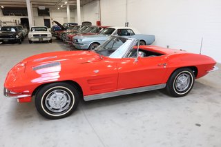 1963 Chevrolet C2 Corvette Cabriolet - foto 18