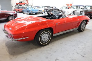 1963 Chevrolet C2 Corvette Cabriolet - foto 22
