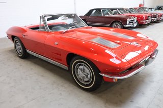 1963 Chevrolet C2 Corvette Cabriolet - foto 25
