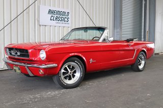 1965 Ford Mustang Cabriolet - weitere 50 vor Ort, 20 im Zulauf -