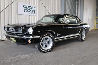 1966 Ford Mustang 289 Coupe -V8 Servo black bleauty, inkl. Tüv/H-