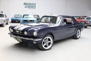 1965 Ford Mustang 289cui V8 Coupe im Shelby Look und Scheibenbremsen 4 Gang Handschaltung